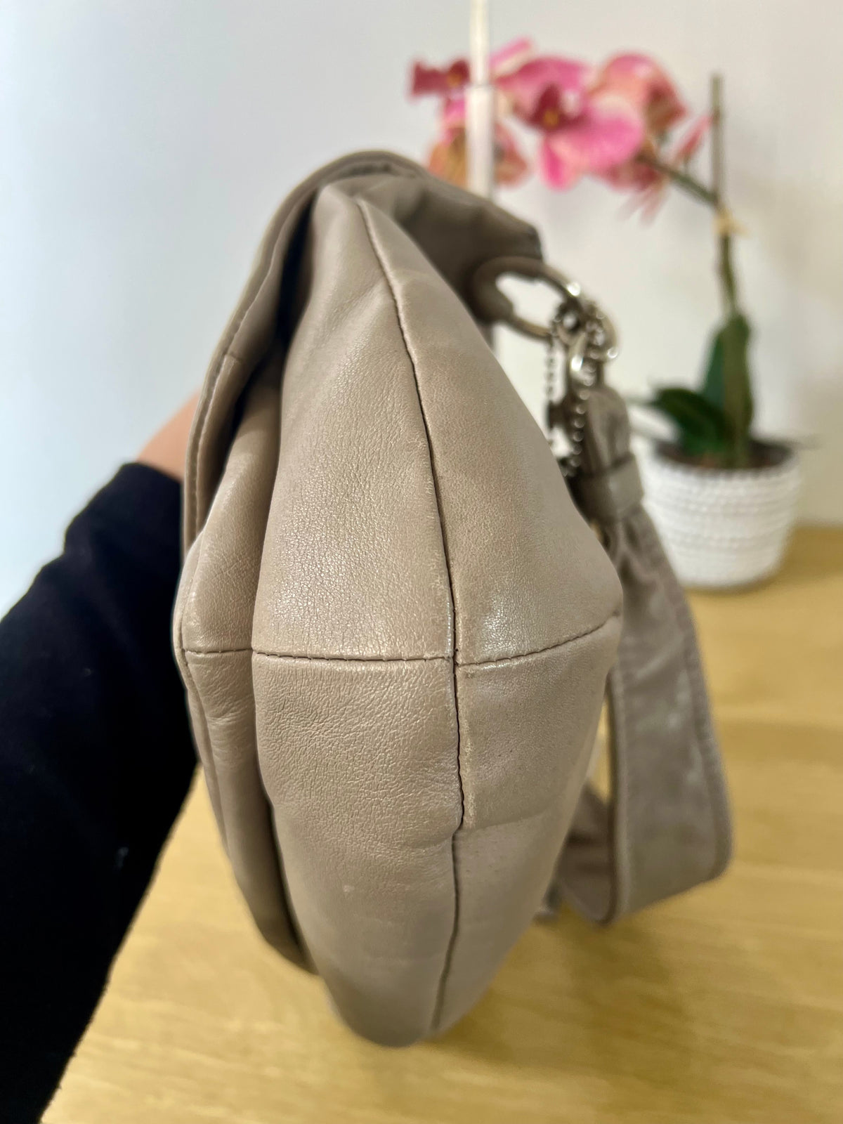 Coach Kristin Leather Hobo Bag