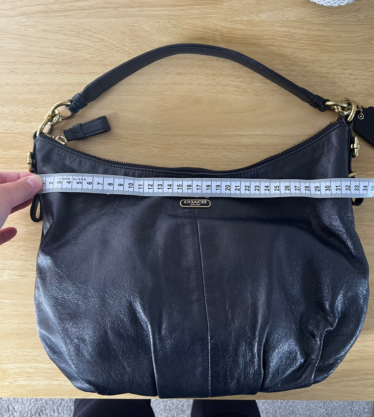 Coach Madison Hobo Leather Bag