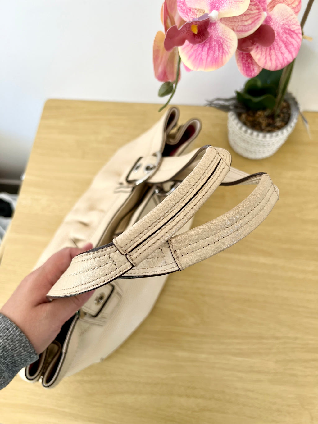 Coach Soho Pleated Pebble Leather Bag