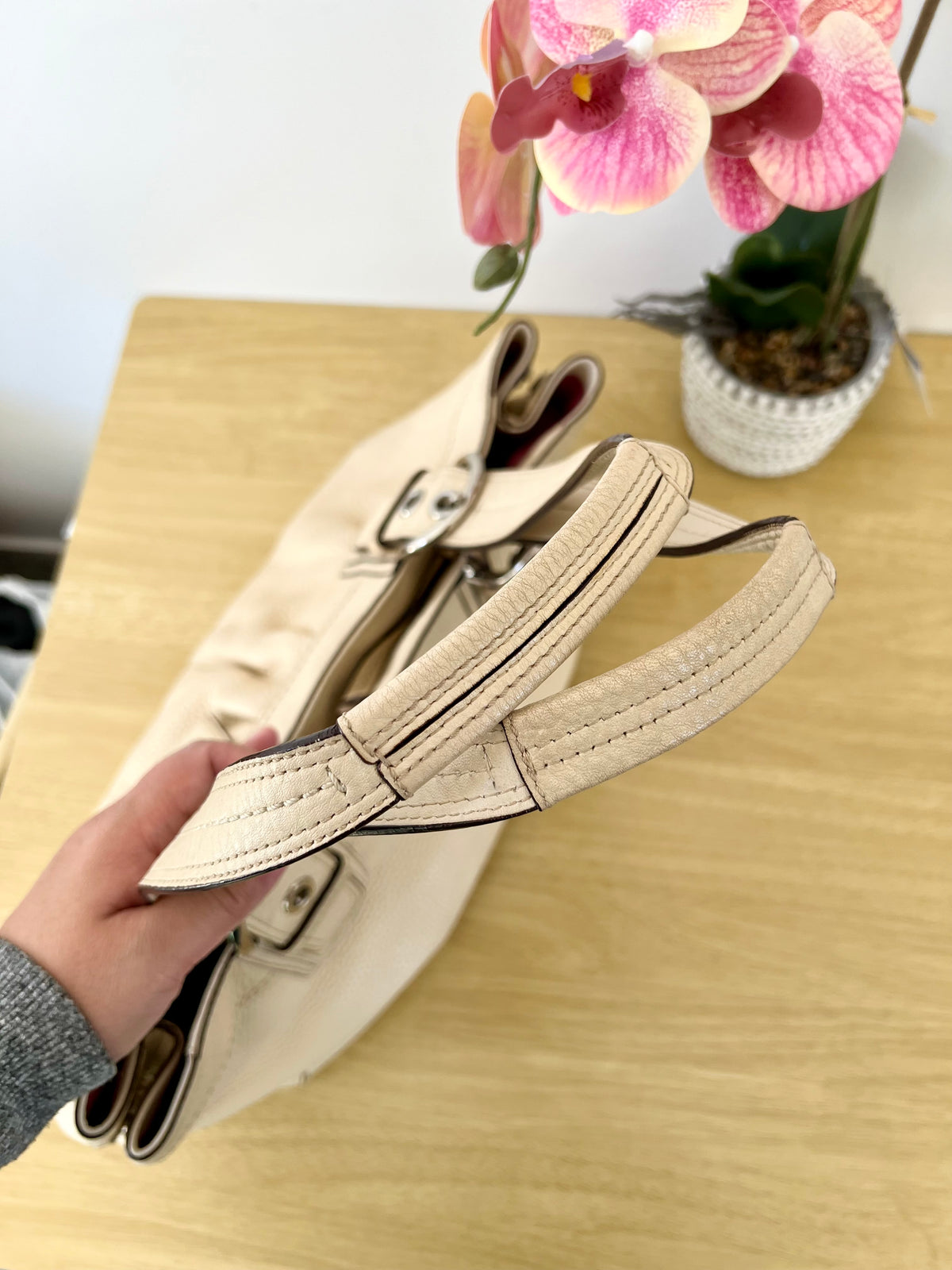 Coach Soho Pleated Pebble Leather Bag