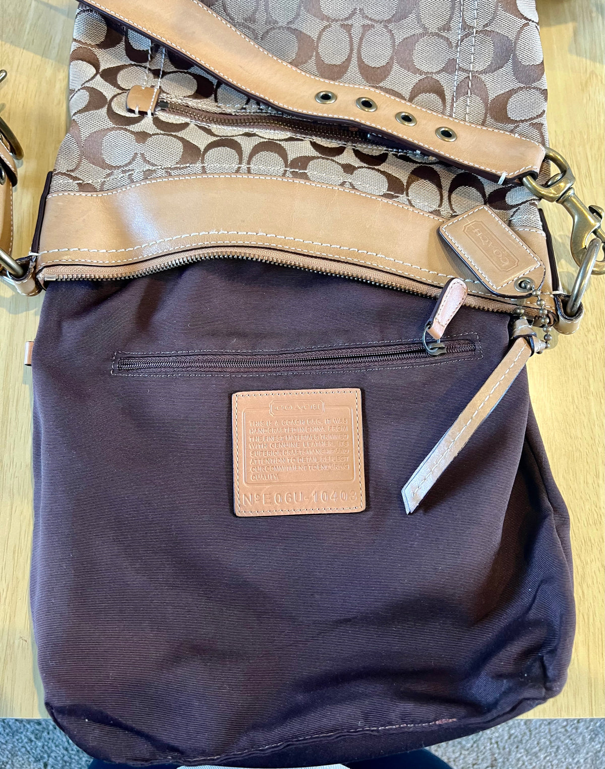 Coach Signature Crossbody Bag