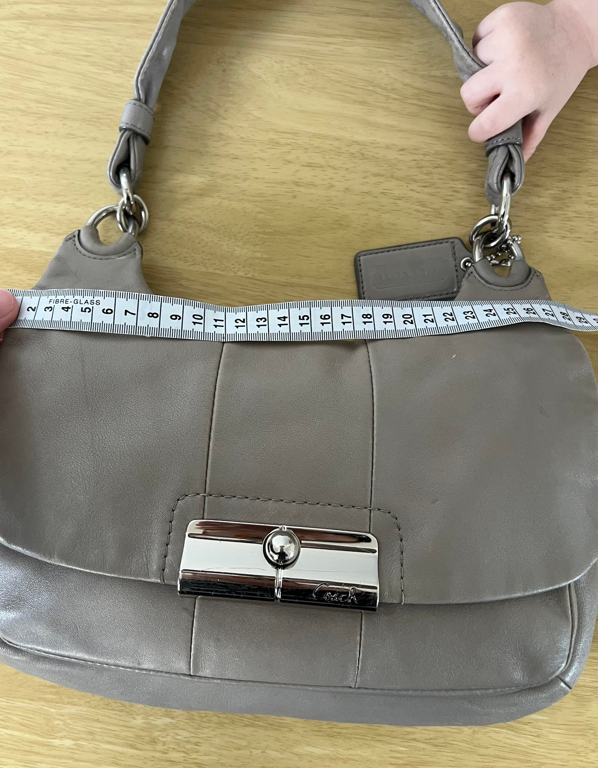 Coach Kristin Leather Hobo Bag