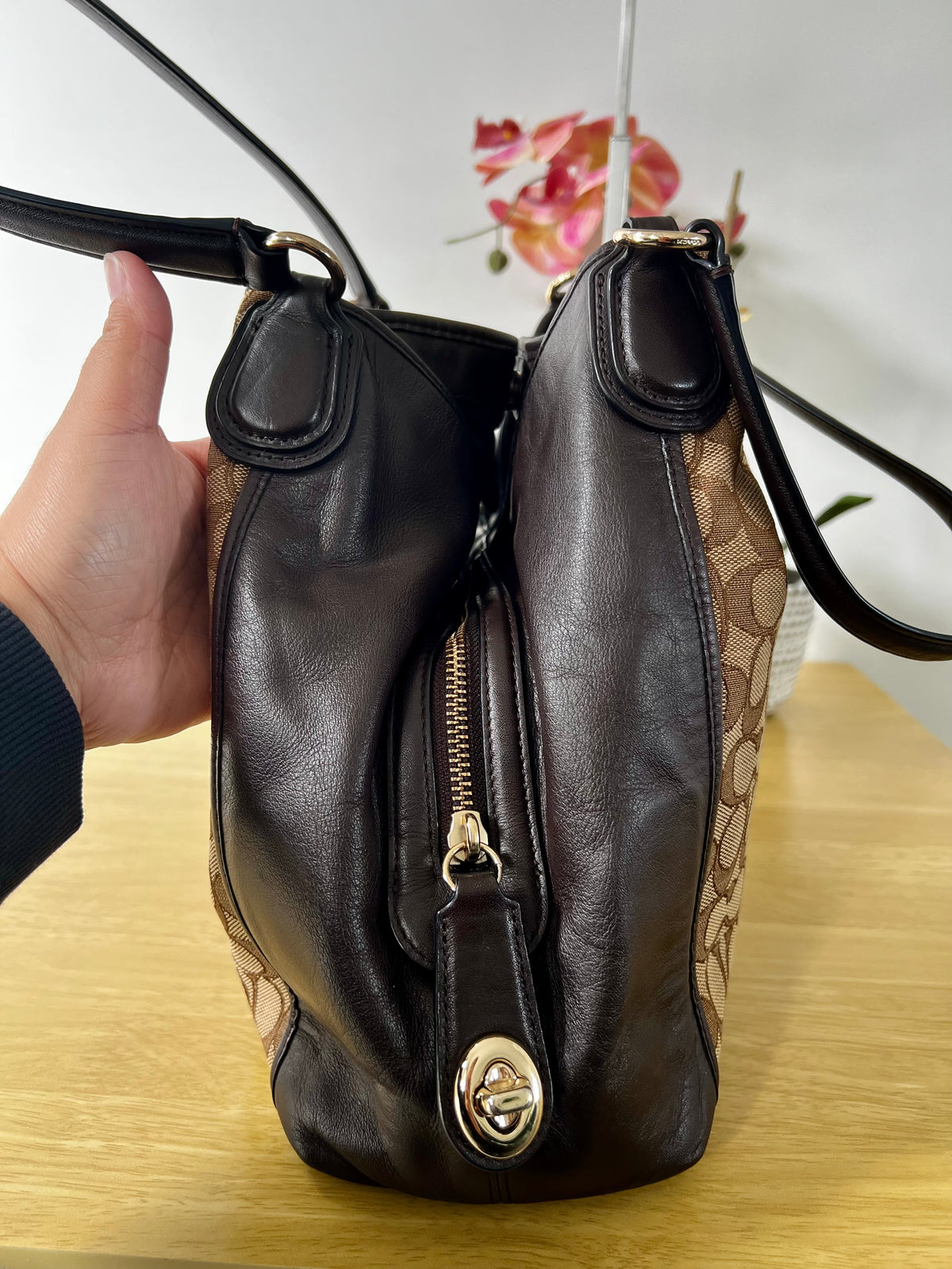 Coach Edie Shoulder Bag