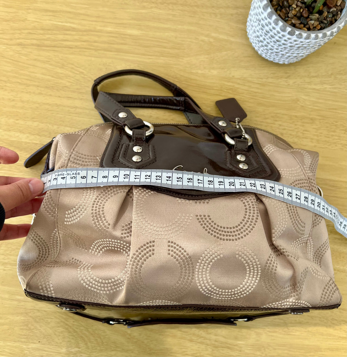 Authentic Coach Ashley satchel
