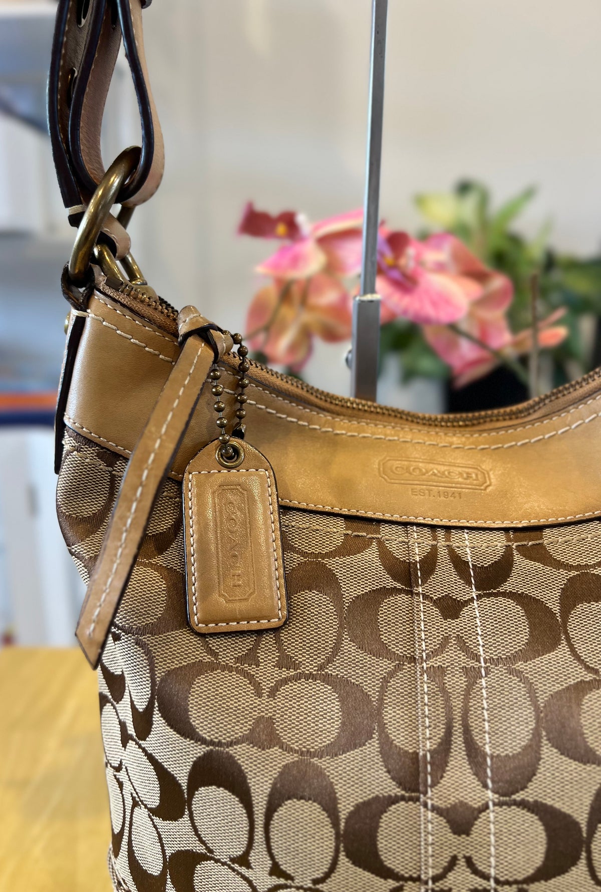 Coach Signature Crossbody Bag