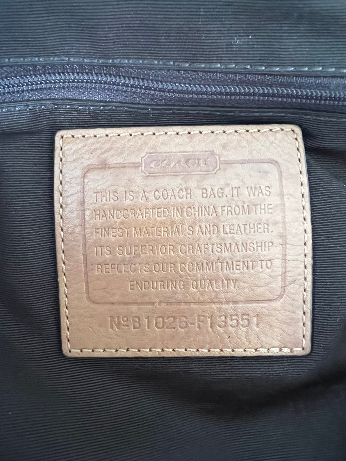 Coach Signature Stripe Satchel