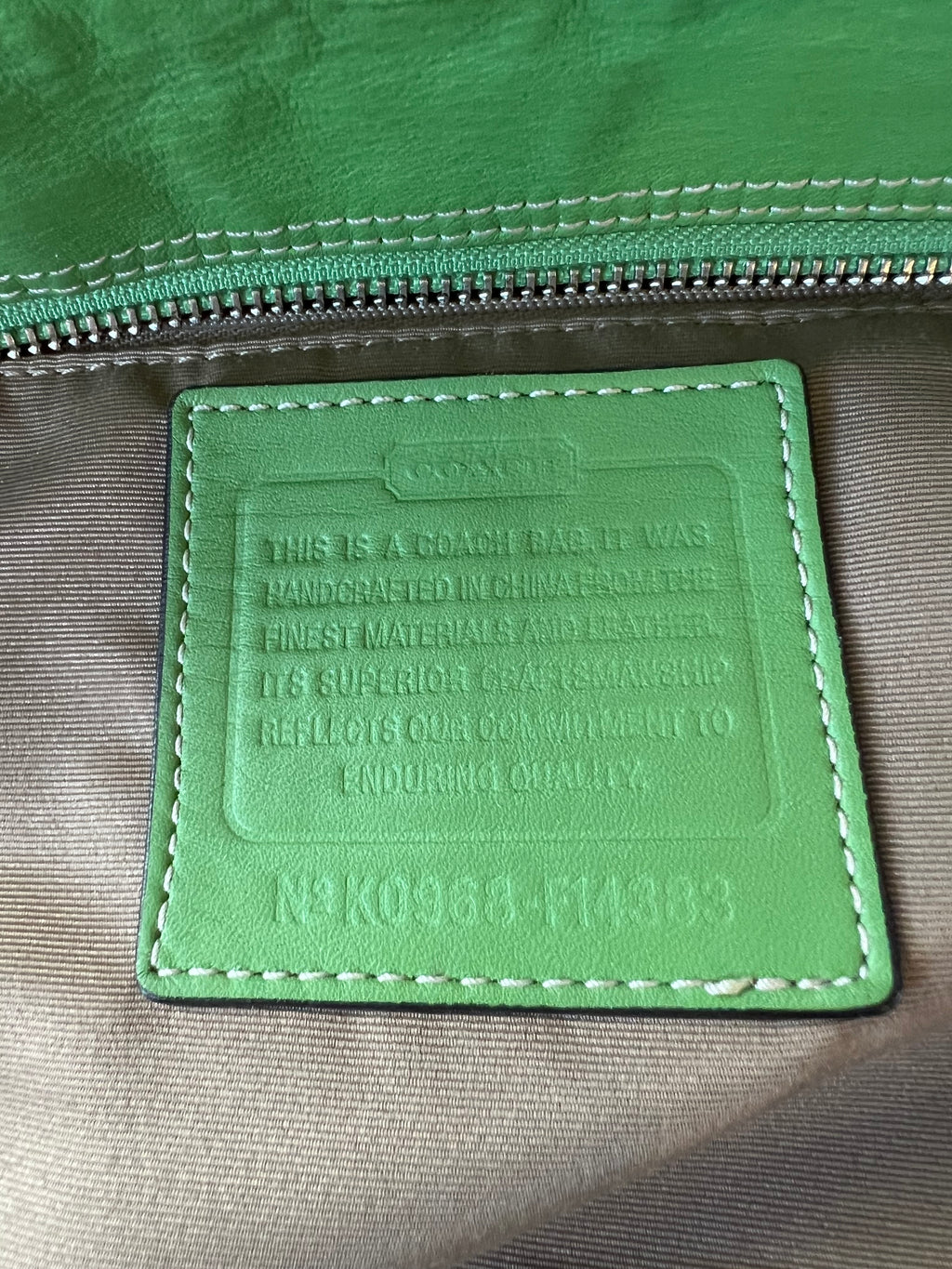 Coach Bleecker Legacy Tote Bag