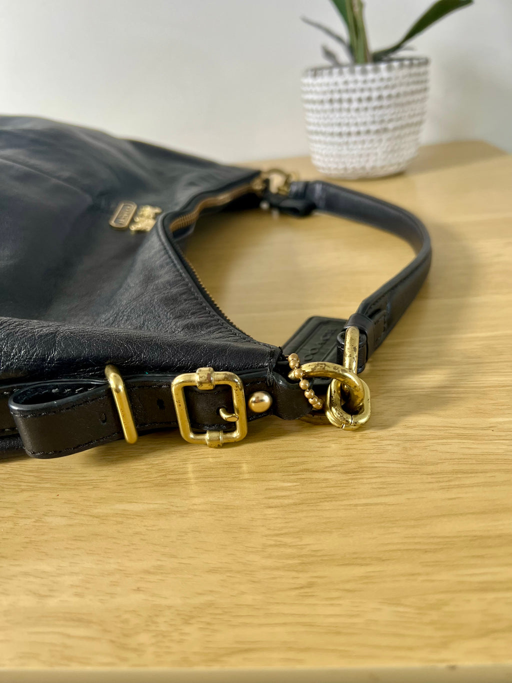 Coach Madison Hobo Leather Bag