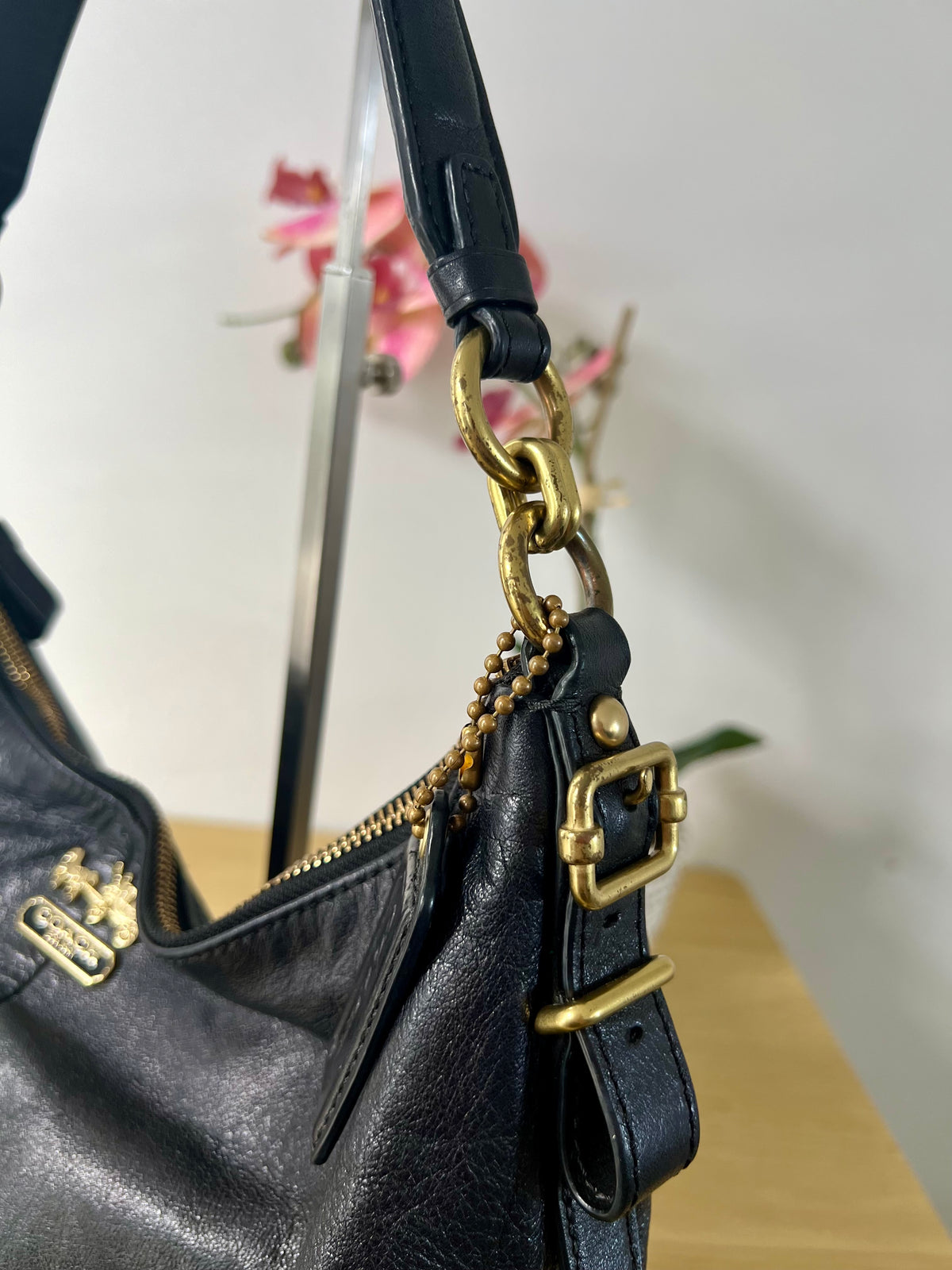 Coach Madison Hobo Leather Bag