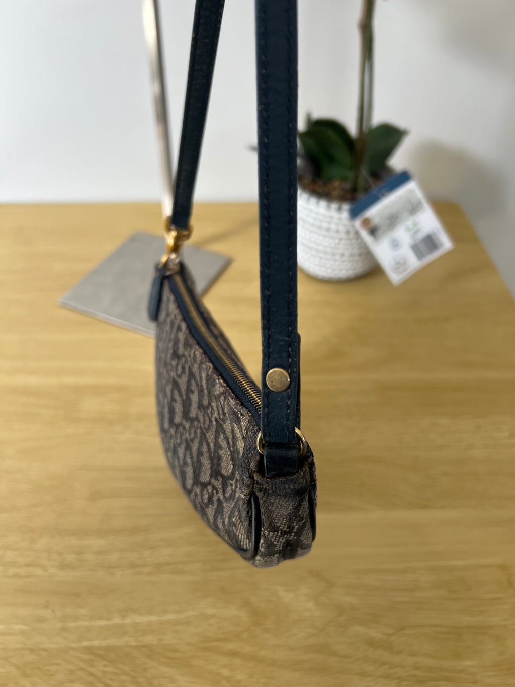 Authentic Vintage Christian Dior Saddle Pochette
