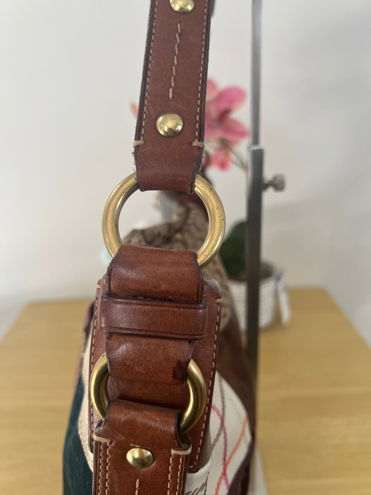 Coach Rare Patchwork Carly Bag