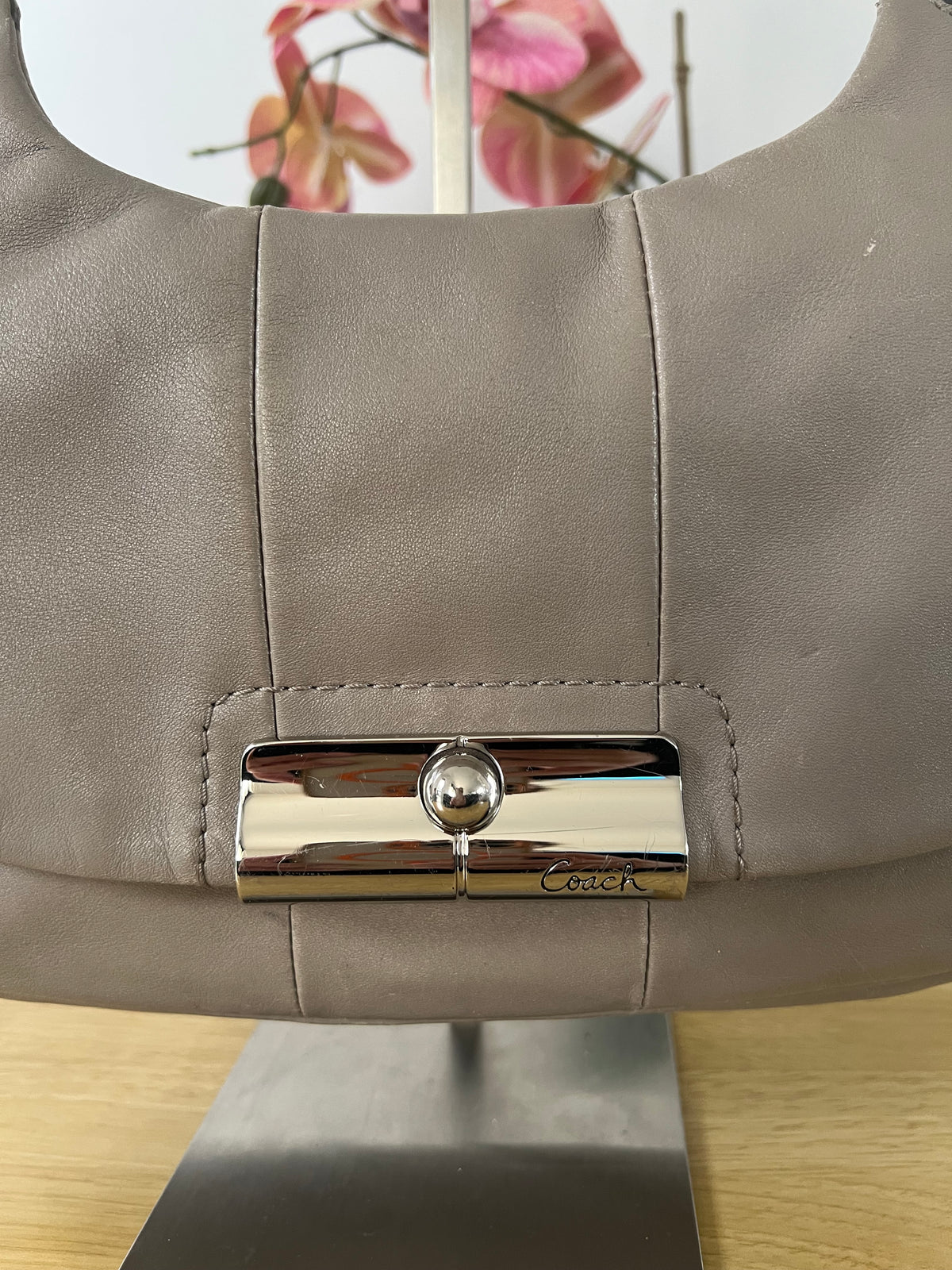 Coach Kristin Leather Hobo Bag