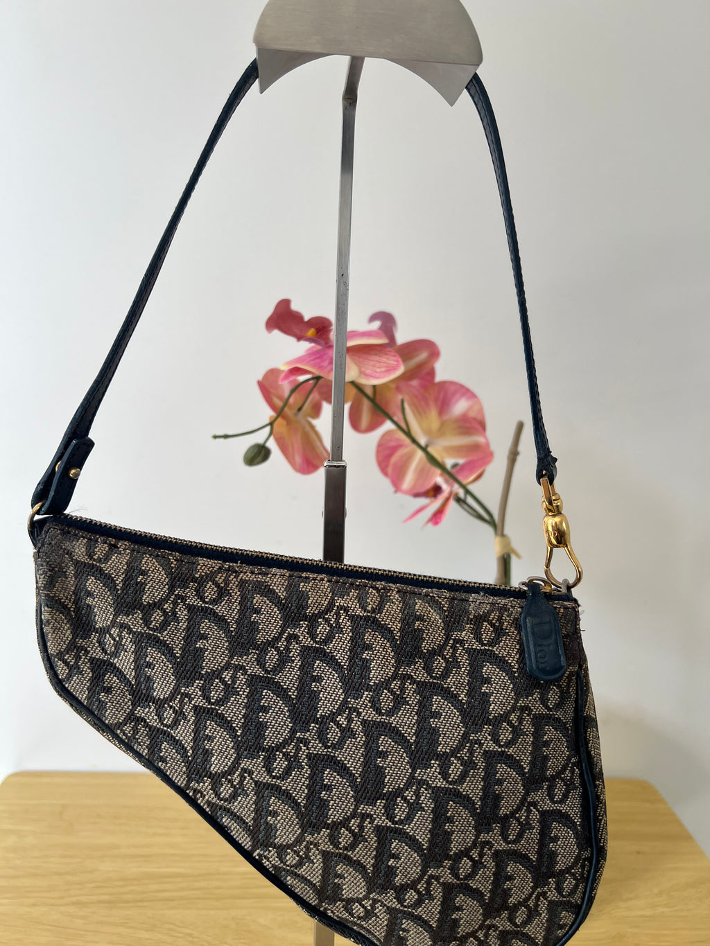 Authentic Vintage Christian Dior Saddle Pochette